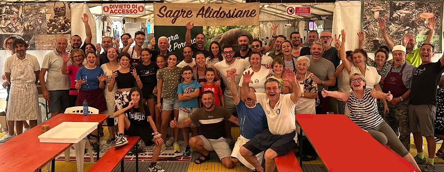 I Volontari della ProLoco Alidosiana